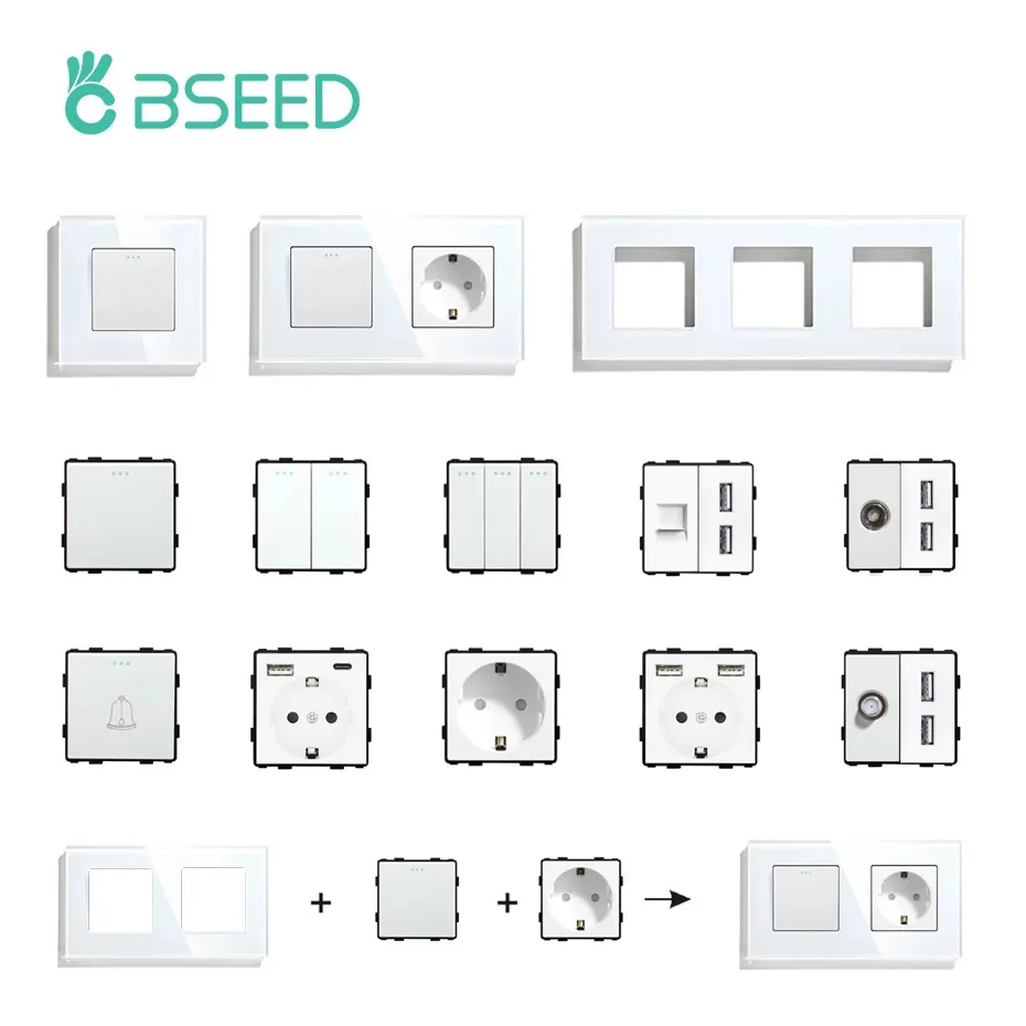 Tv Home Improvement - BSEED EU Standaard Knopschakelaar Onderdeel HDMI