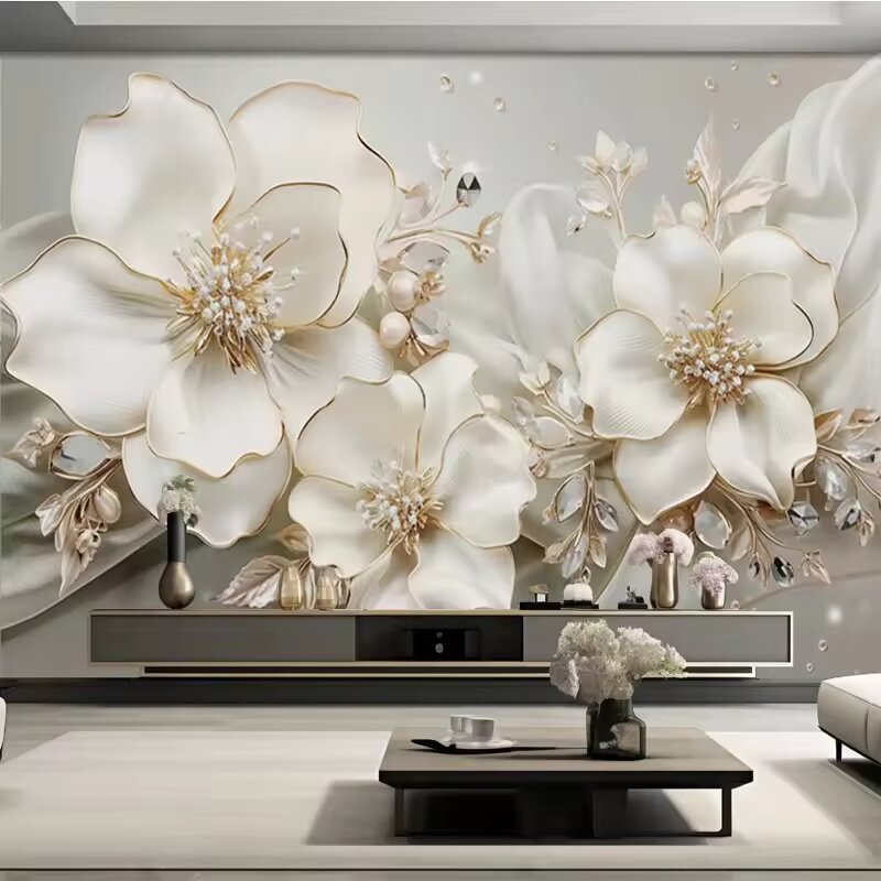 Tv Home Improvement - Aangepaste groot formaat moderne behang 3D