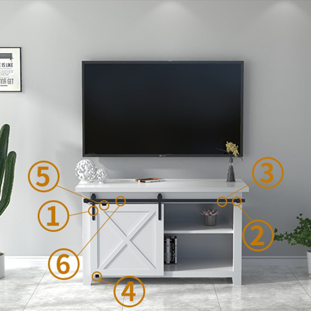 2 Stuks Schuifdeuren Hardware  - Tv Home Improvement recensie en prijs