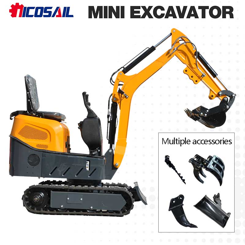 1,2 ton Mini-graafmachine CE E - Home Improvement Jobs recensie en prijs