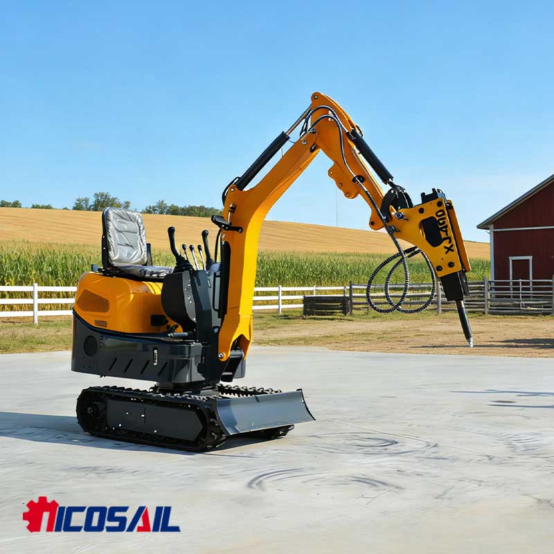 1,2 ton Mini-graafmachine CE E - Home Improvement Jobs recensie en prijs