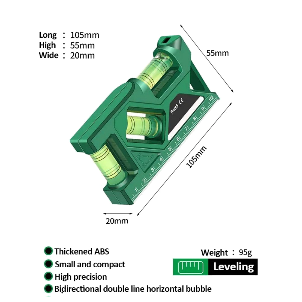 Compacte magnetische waterpas  - Home Improvement Jobs recensie en prijs
