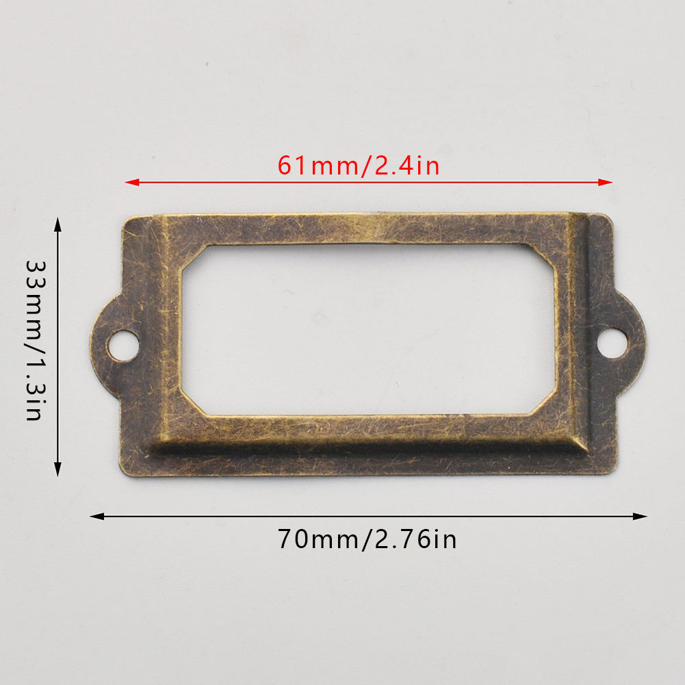 10 stuks 70x33mm Metaal Ijzer  - Cabinet Handle Pull recensie en prijs