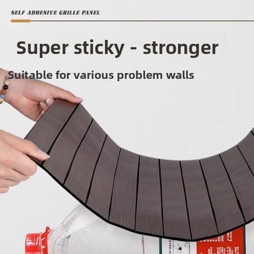 3D zelfklevende houtnerf wand  - Tv Home Improvement recensie en prijs