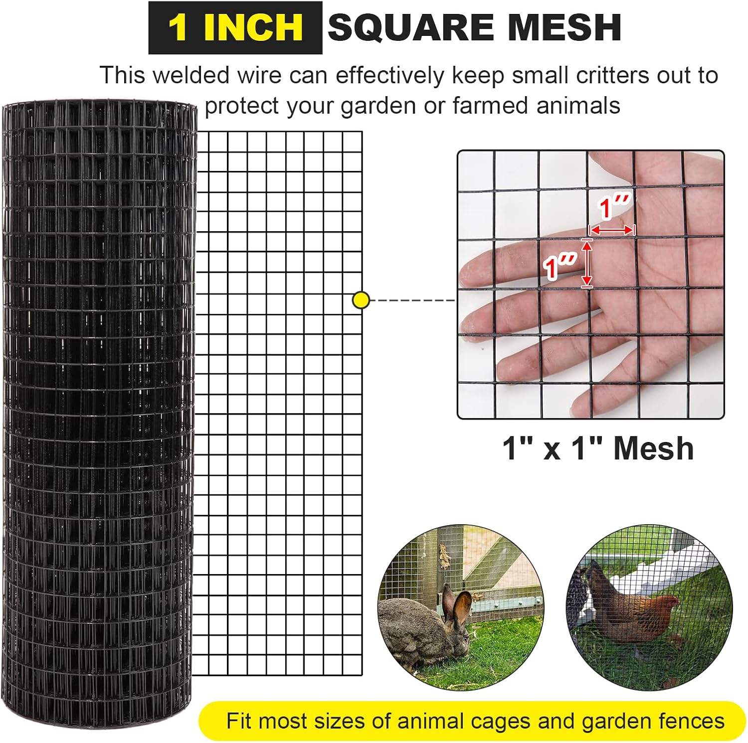 48'' x 50' 1 inch gaasdraad, 1 - Home Improvement Fence recensie en prijs