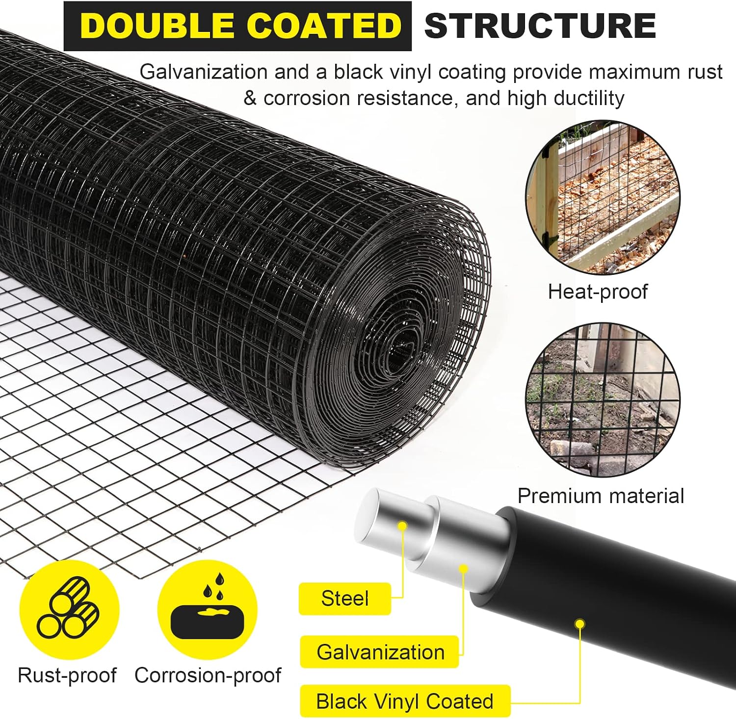 24'' x 100' 1/2 inch gaasdraad - Home Improvement Fence recensie en prijs